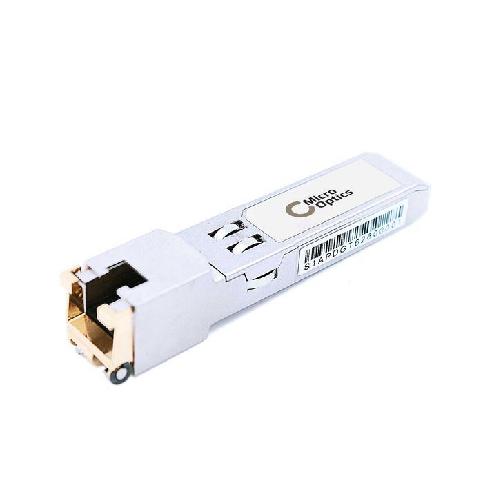 MicroOptics SFP 1G, RJ 45 Copper, 100 M, Compatible With Ubiquiti UF