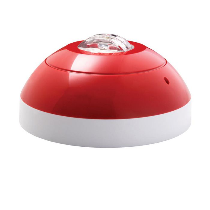 Apollo Fire Detectors Cat C. Loop Powered VAD (Red body, white flash) C ...